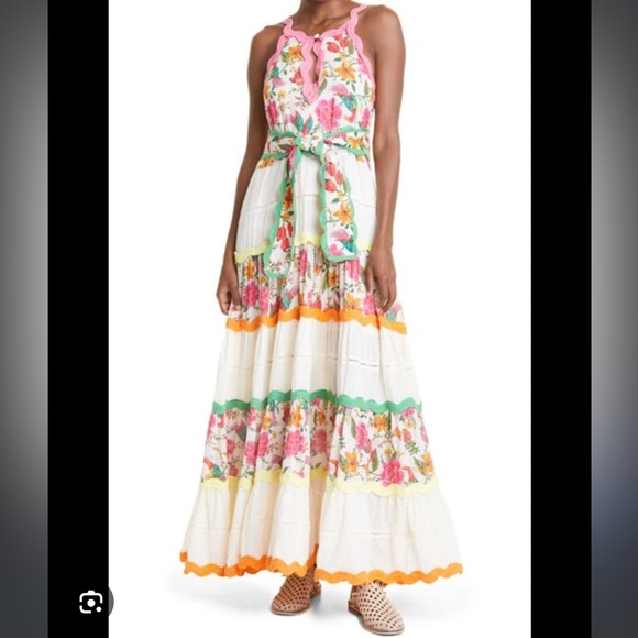 FARM Rio Dresses & Skirts - Farm Rio Toucan’s Garden Sleeveless Maxi Dress - XL